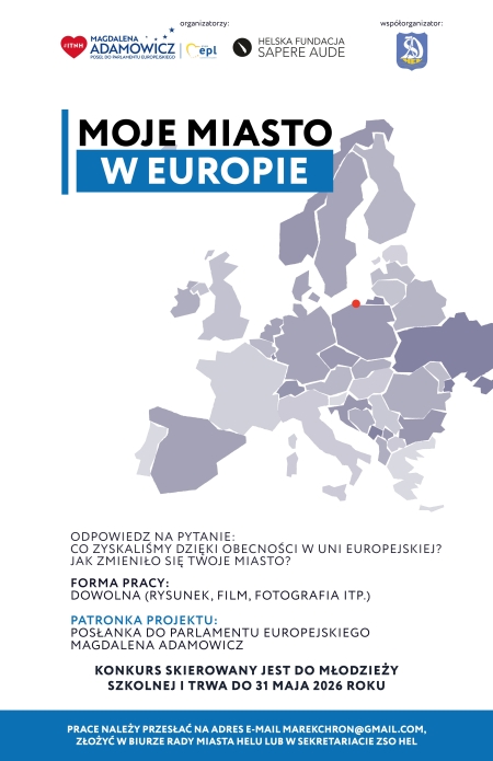 VIII edycja konkursu ''Moje miasto w Europie''
